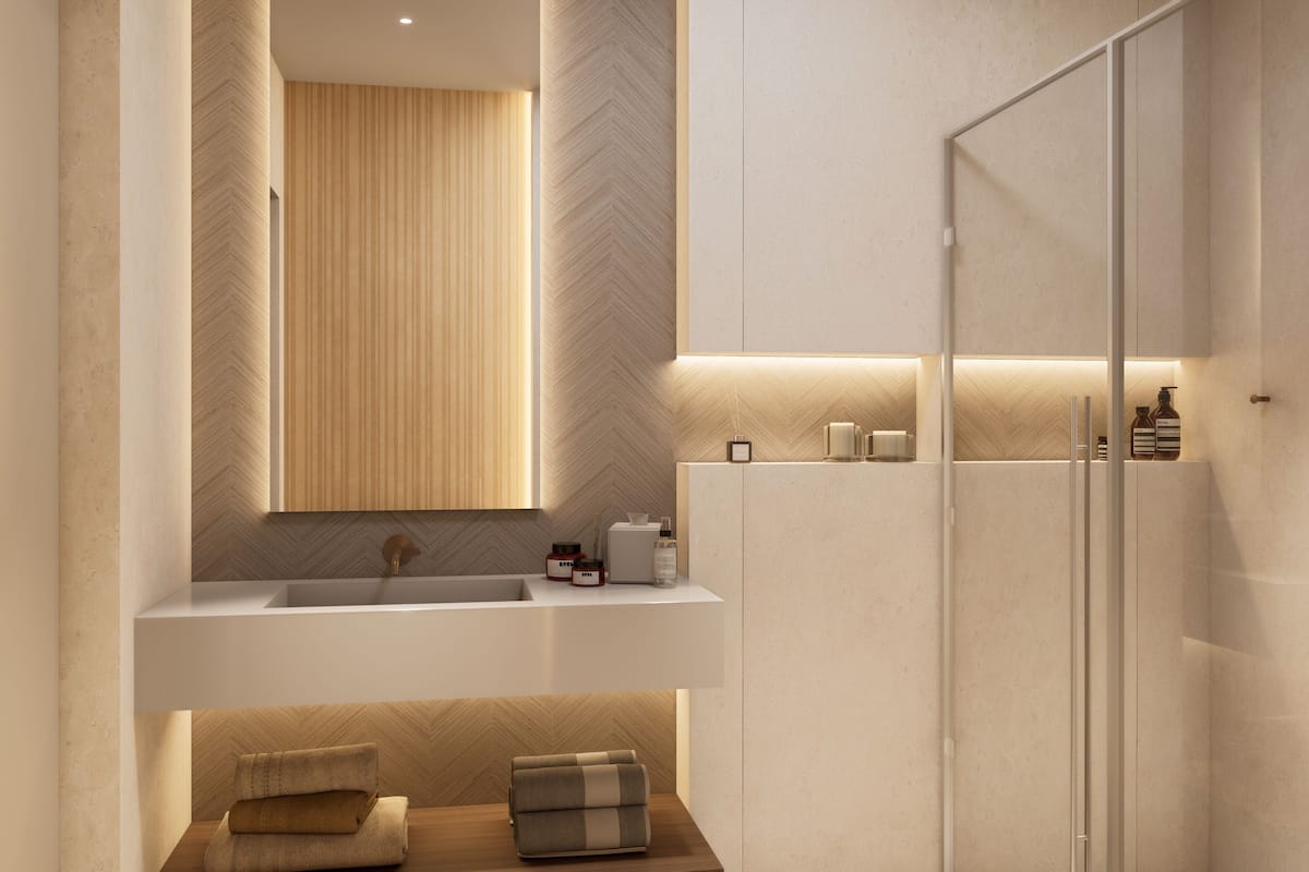 Deluxe Triple Room | Bathroom | Shower, hair dryer, slippers, towels