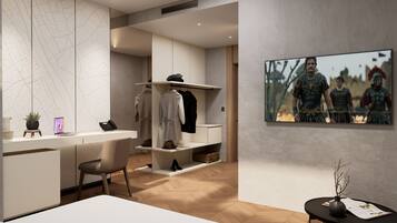 Kahden hengen deluxe-huone | Business center