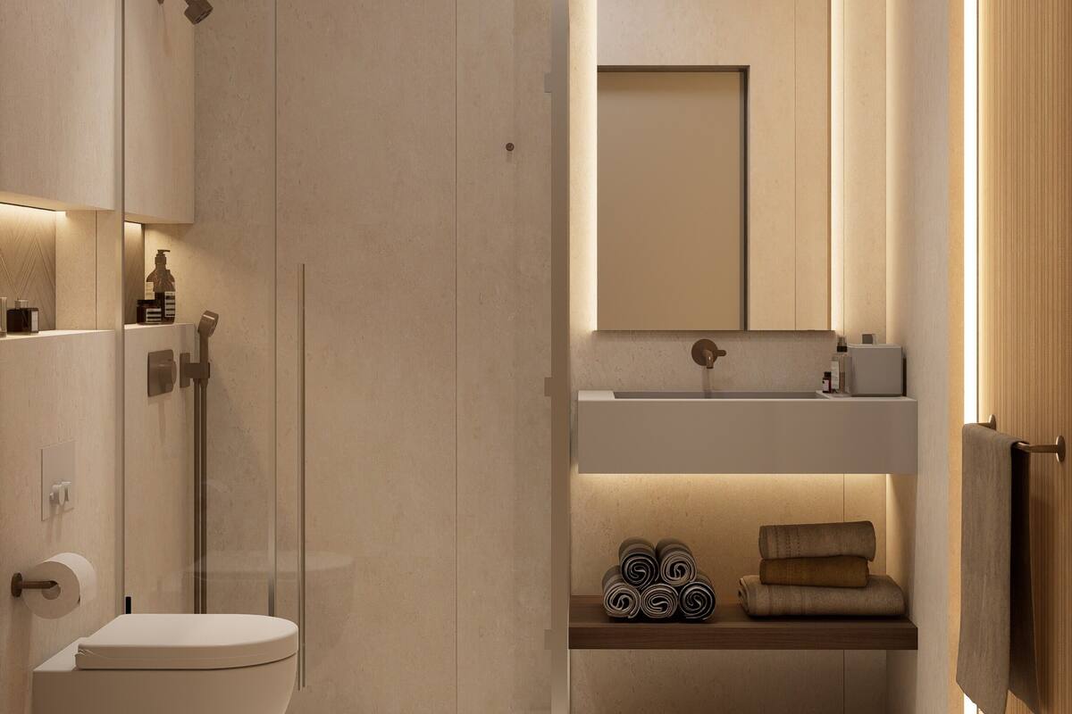 Deluxe Double Room | Bathroom | Shower, hair dryer, slippers, towels