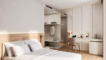 Comfort Double Room | In-room safe, desk, laptop workspace, soundproofing