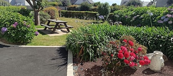 House for 5 people, 2 km from the beach and 1 km from the shops. Ideal for families