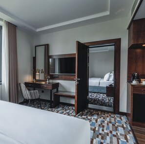Standard Double Room | In-room safe, desk, laptop workspace, iron/ironing board - THE VELLMOND HOTEL (Tashkent)