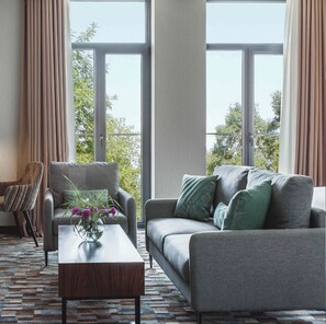 Standard Double Room | Living area - THE VELLMOND HOTEL (Tashkent)