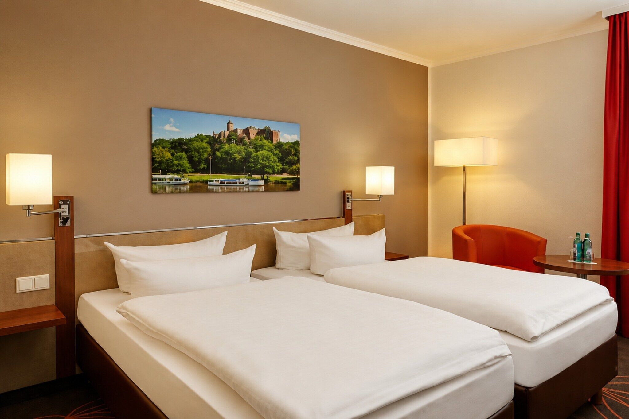 1 Schlafzimmer, Schreibtisch, Reisekinderbett, kostenloses WLAN
