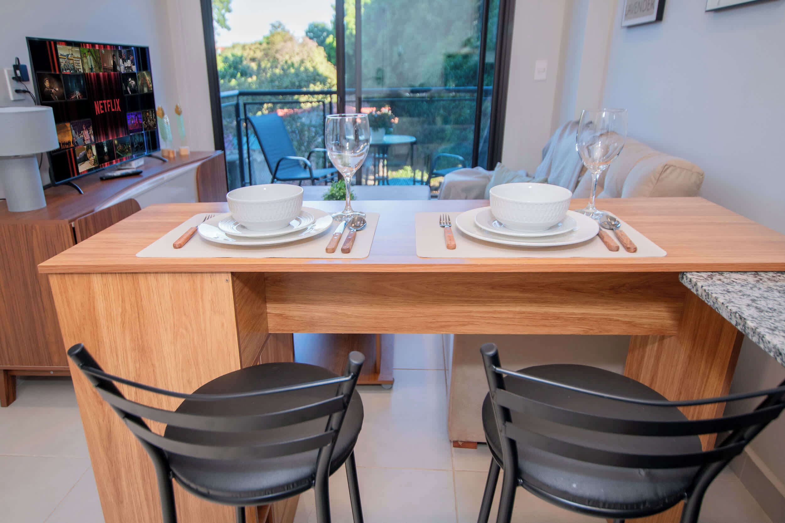 Apartment, City View | Dining