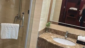 Chambre Double Confort pour 1 personne | Salle de bain | Douche, articles de toilette gratuits, sèche-cheveux