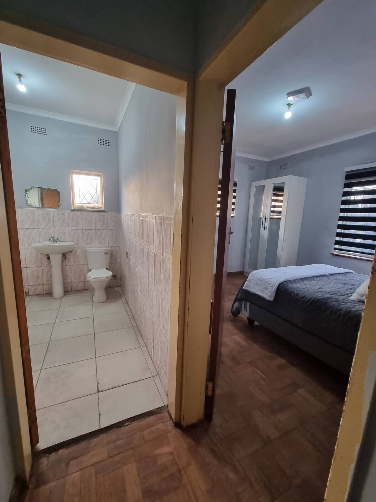 Towels, soap, toilet paper