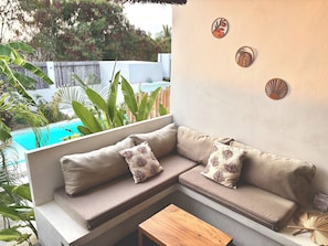 Junior Double Room, Pool View | Pemandangan dari bilik