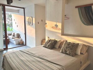 Habitación doble Confort, vista a la alberca | Wifi gratis 
