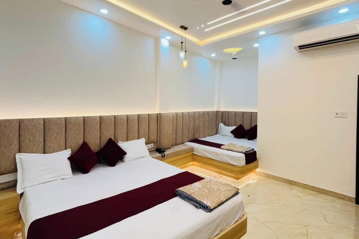 Habitación familiar | Ropa de cama de alta calidad, wifi gratis y ropa de cama