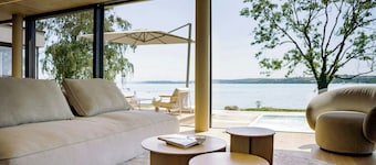 Villa met privéstrand aan het Bodenmeer bij Überlingen