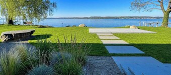 Villa avec plage privée au bord du lac de Constance, près d'Überlingen