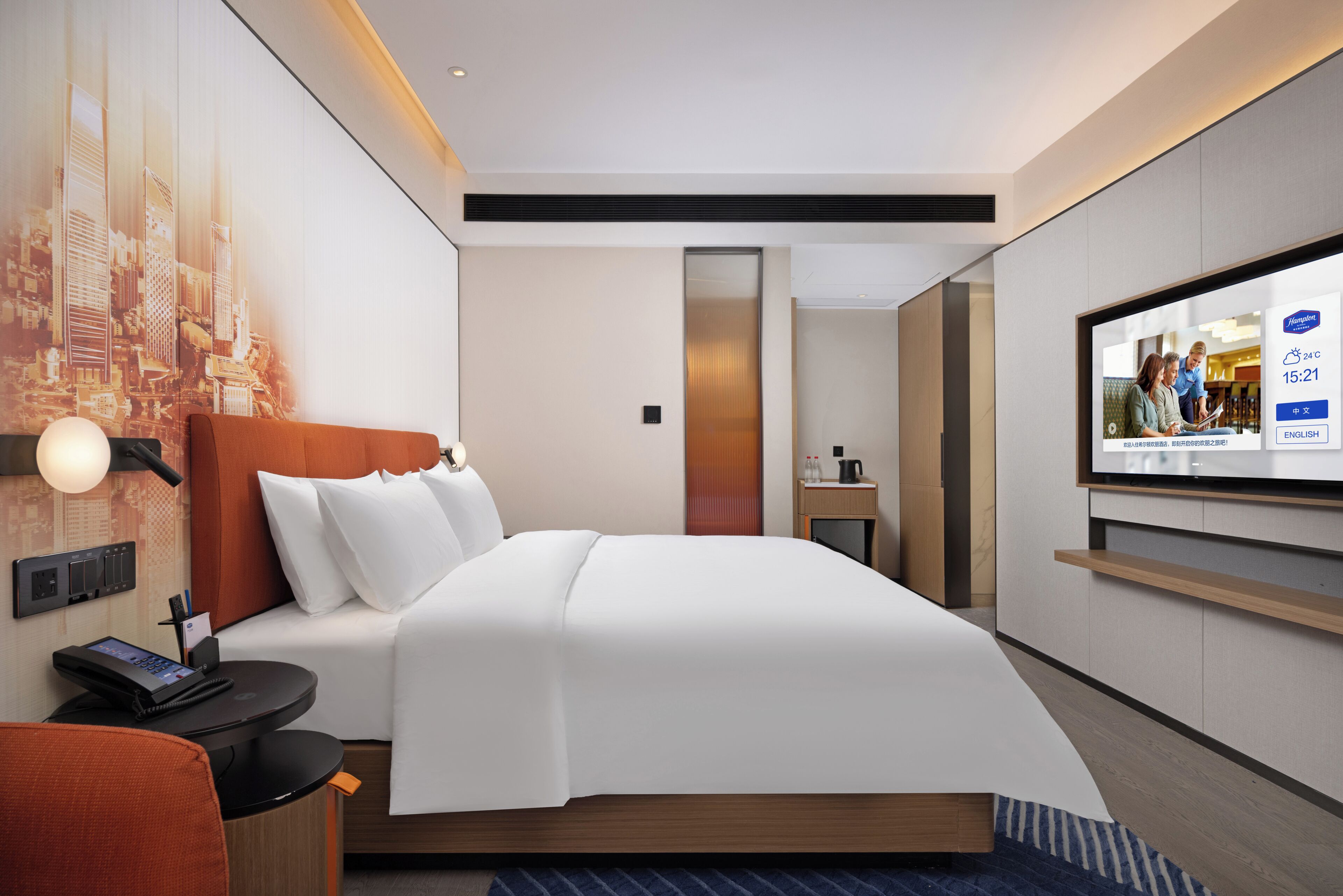 Comfort Double Room, City View