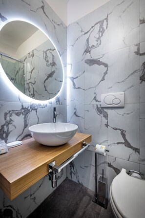 Superior-Doppelzimmer, 1 Schlafzimmer, eigenes Bad | Badezimmer