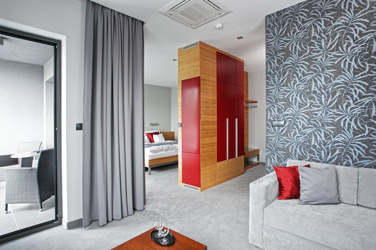 Kamar Double Premium, balkon | Area keluarga