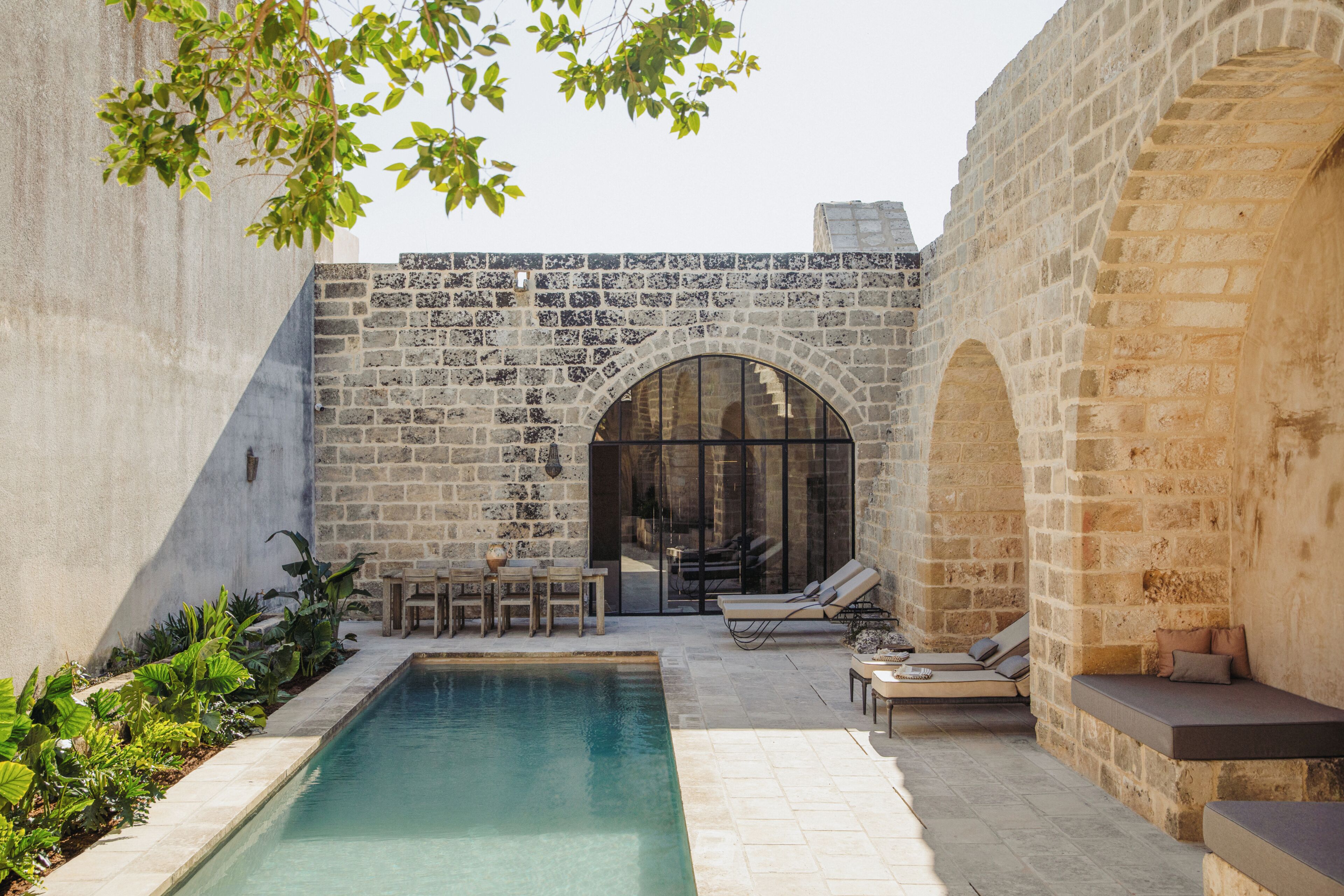 Seasonal outdoor pool