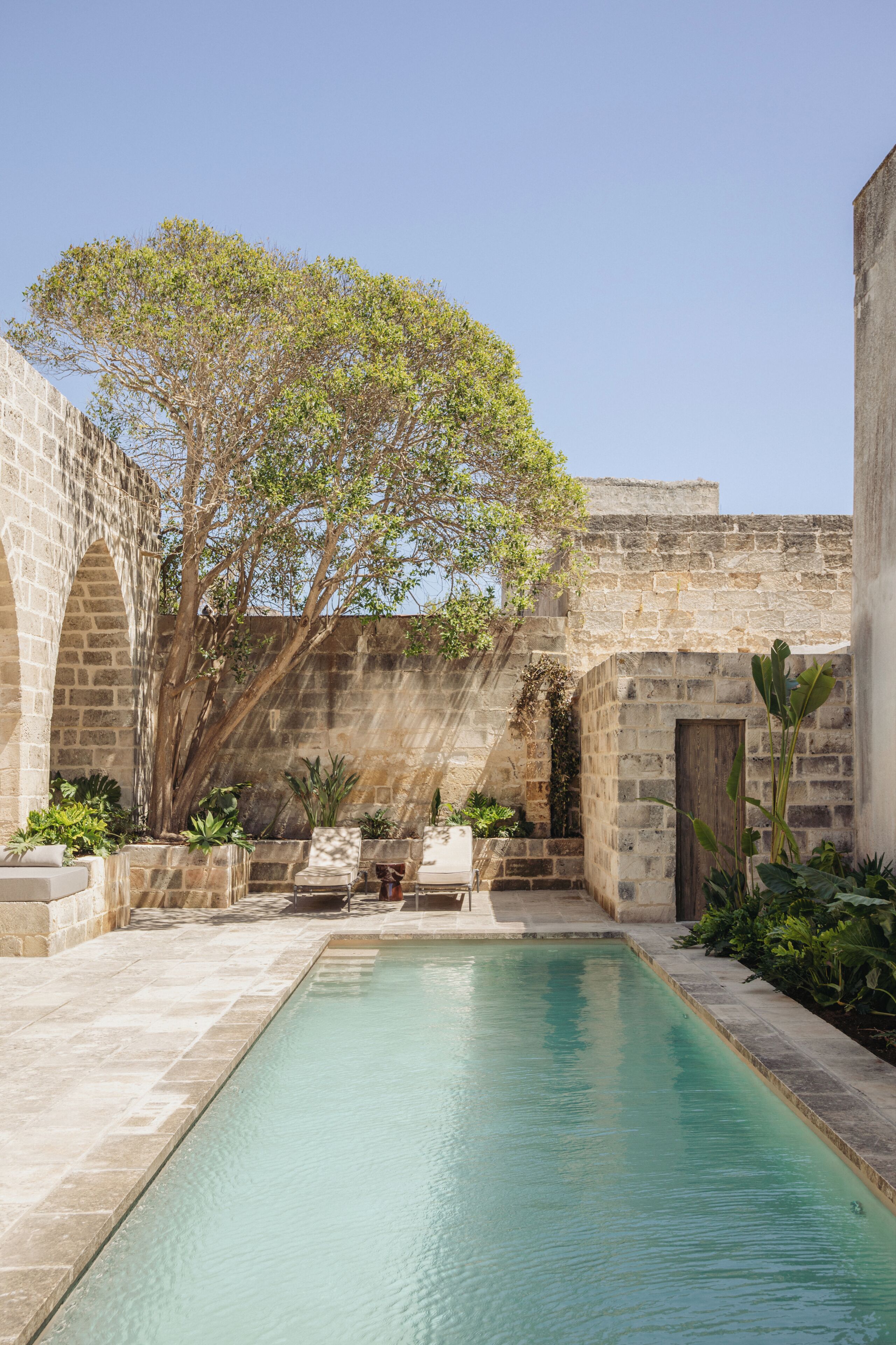 Seasonal outdoor pool