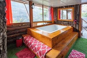 Duplex | Bathroom - Tiger Fall Eco Resort (Kanaser Range)