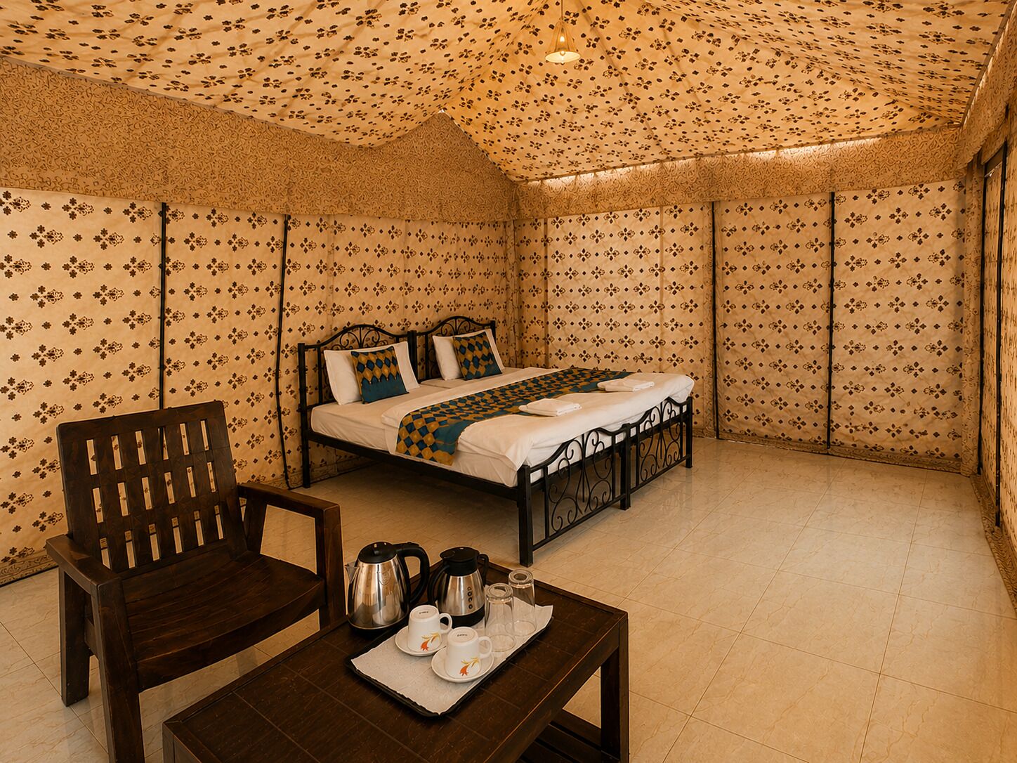 Klassieke tent | Gratis wifi, beddengoed