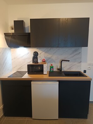 Private kitchen - T2 Cosy Groupama Stadium LDLC Arena (Décines-Charpieu)