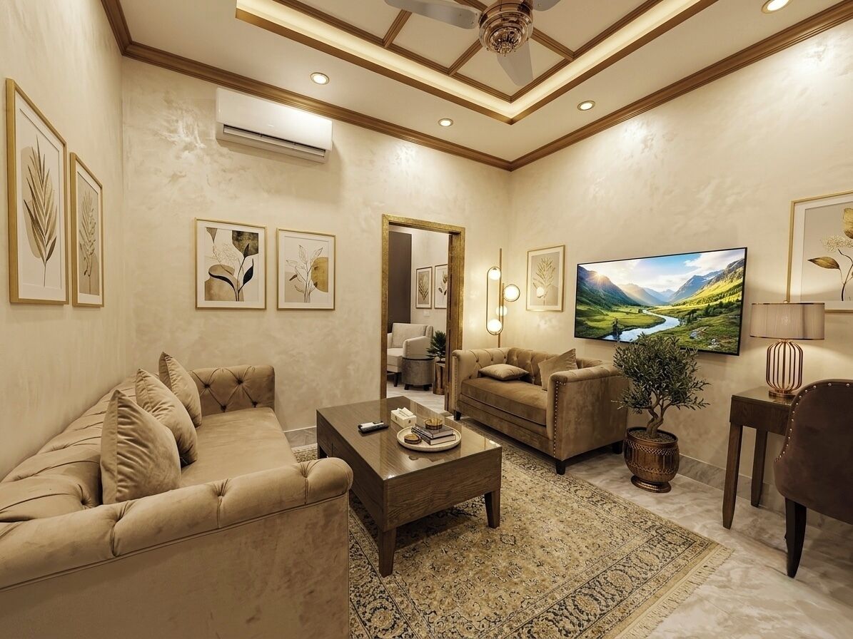 Executive Suite, City View | Living area | 32-inch flat-screen TV with cable channels, Netflix, streaming services