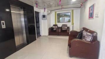 Sala de estar en el lobby