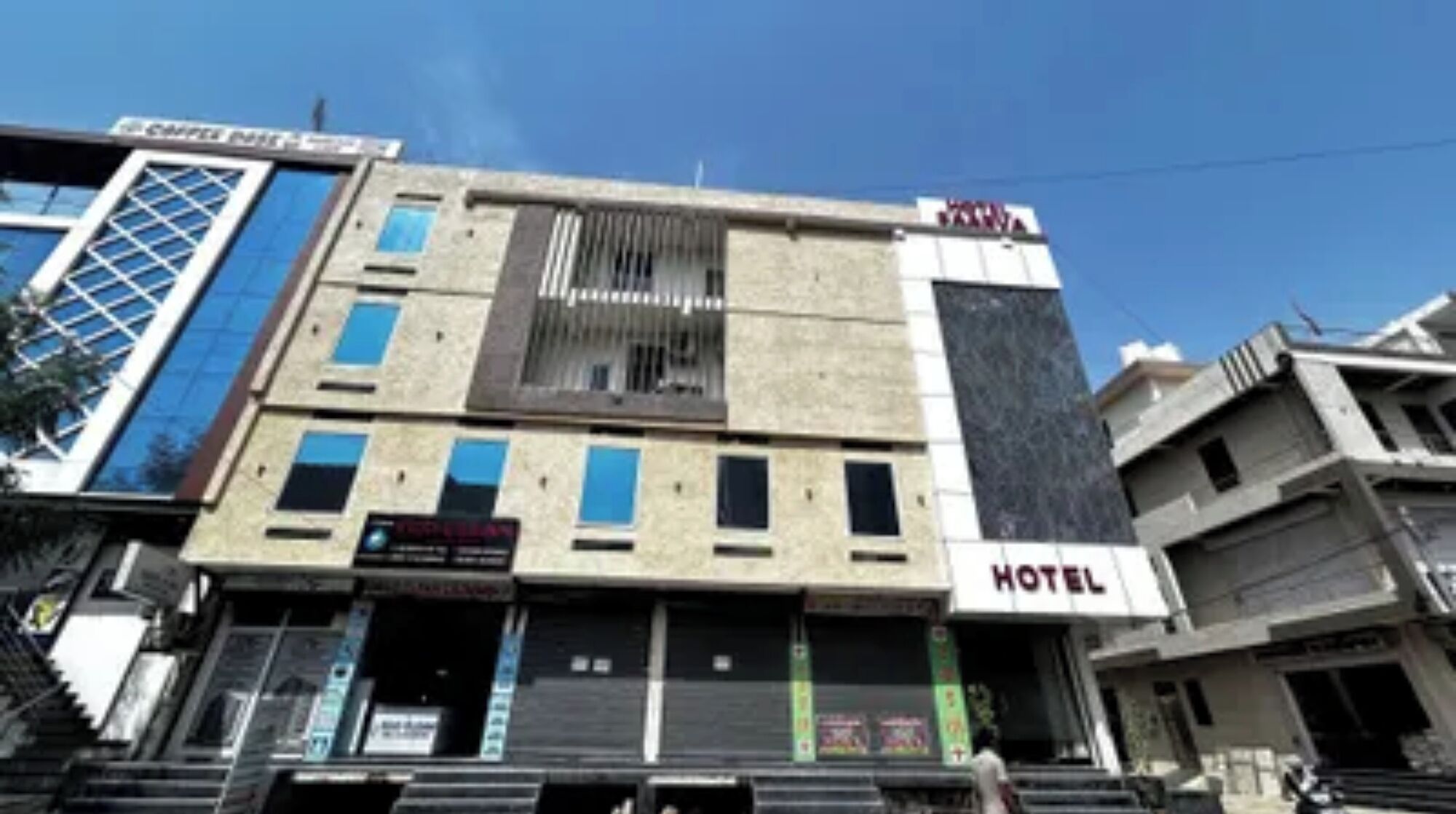 Façade de l’hébergement