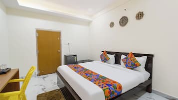 Habitación Deluxe | Sábanas de algodón egipcio, ropa de cama de alta calidad, caja fuerte