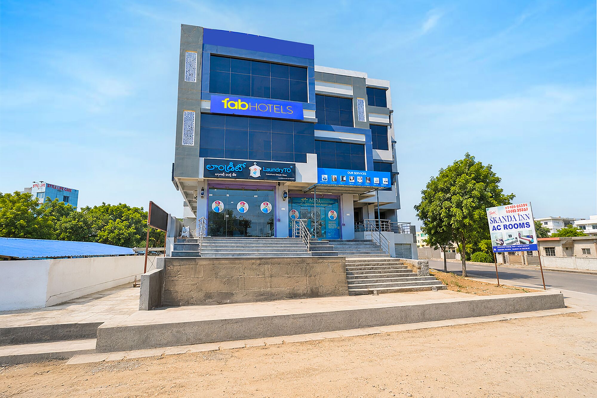 Front of property