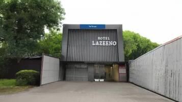 Façade de l’hébergement