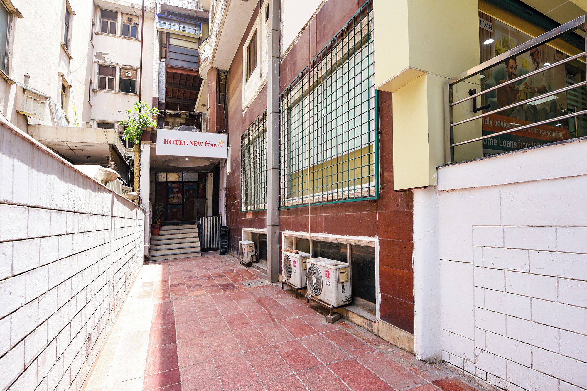 Fachada da propriedade