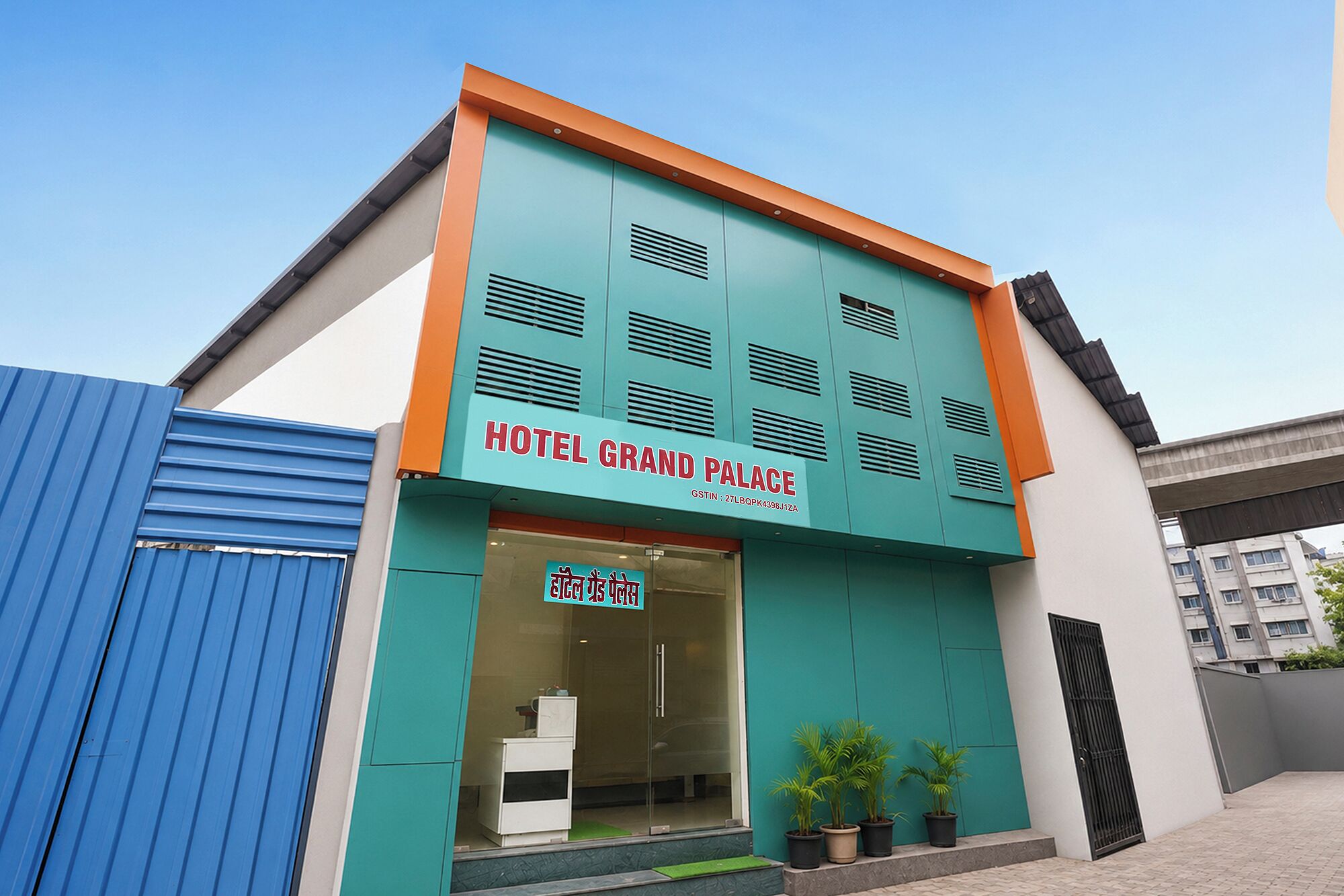 Mặt tiền nơi lưu trú