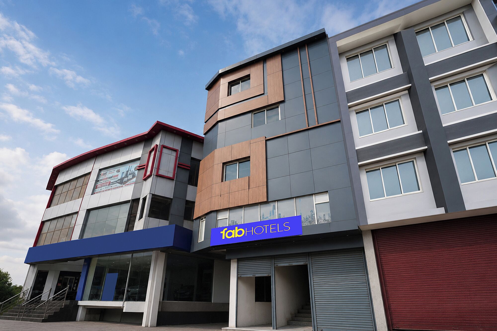 Mặt tiền nơi lưu trú
