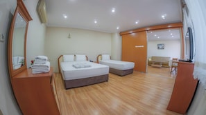 Habitación, 1 habitación, fumadores, balcón | 1 dormitorio