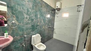 Doccia, asciugamani, sapone