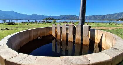 Rose Cabin Lake Pool Hot Tub