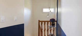 Family Home “Kernevez”: Near the Sea, Open View Upstairs, Private Terrace and Garden