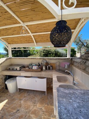 Stovetop, cookware/dishes/utensils - Le Comarelle - Country Rooms (PROVINCIA DI BRINDISI)