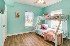 House (4 Bedrooms) | Interior - Walk to Ocean! Crystal Beach Gem w/ Decks & View! (Port Bolivar)
