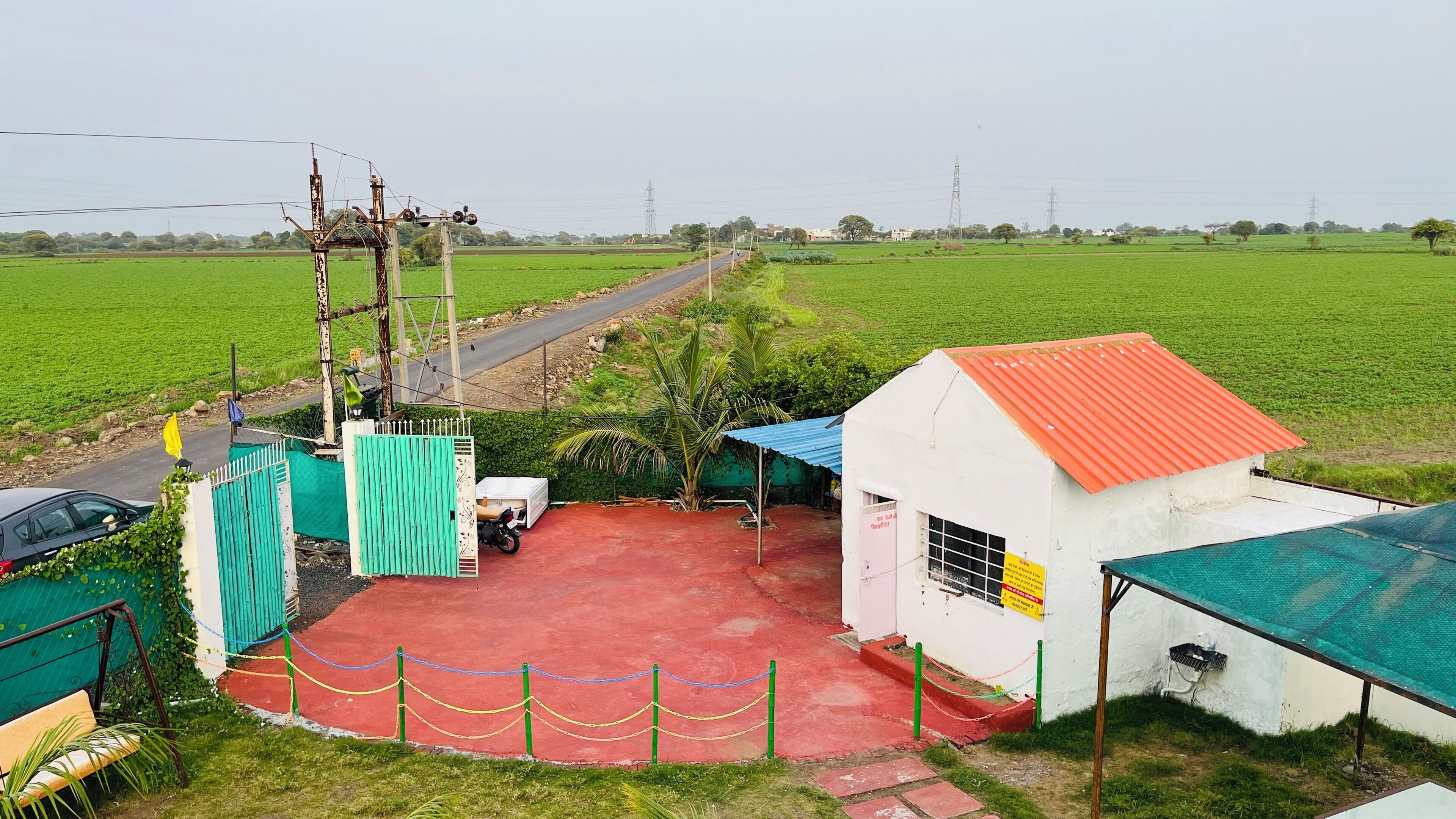 Vista da propriedade