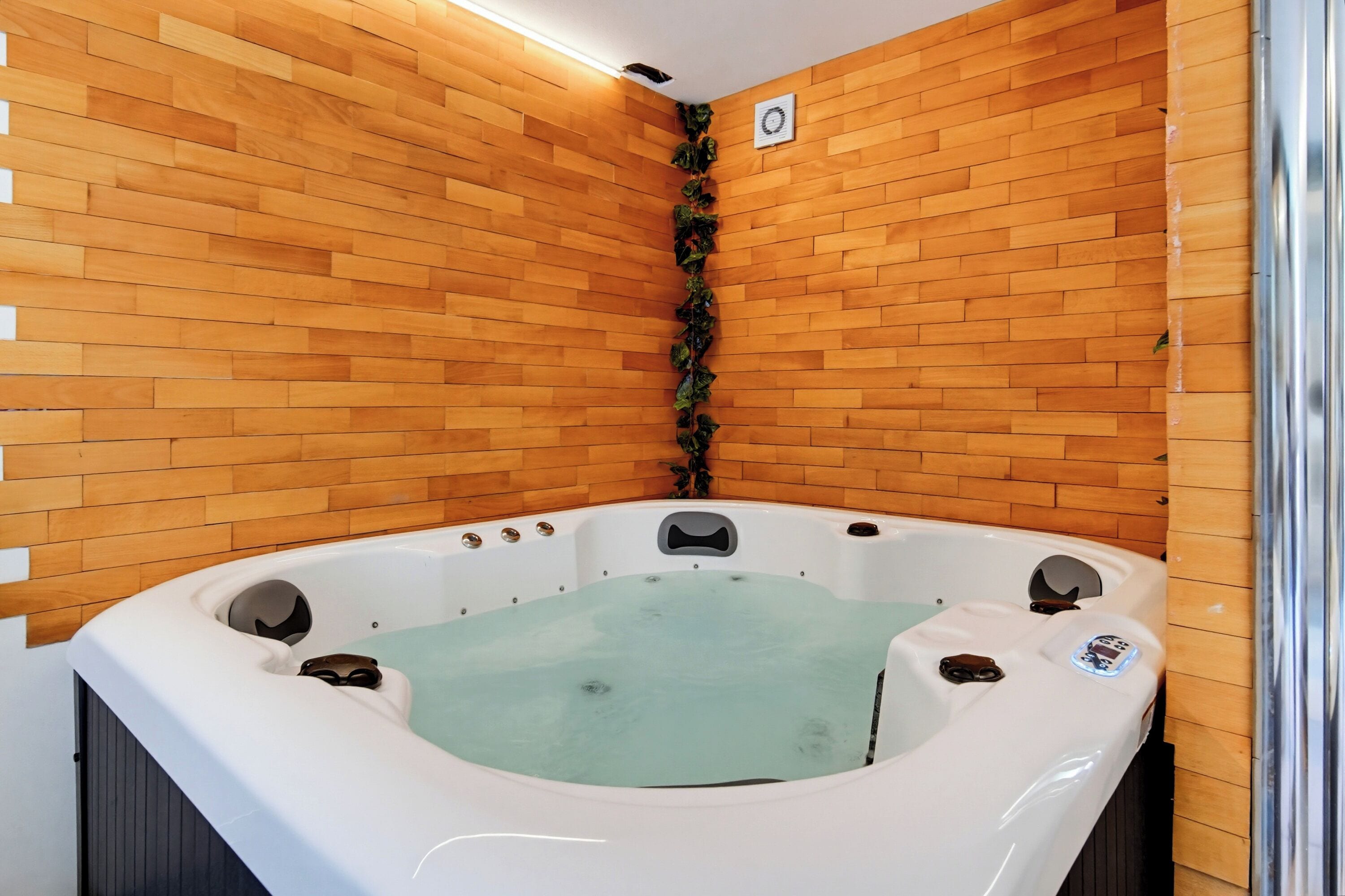 Casa familiar, 2 habitaciones, balcón (Holiday Home With Pool And Wellness) | Interior