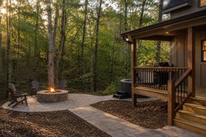 Terrace/patio - Thyme Out | Hot Tub | 7 Minutes to Blue Ridge (Blue Ridge)