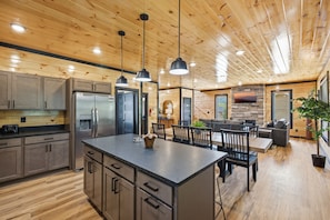 Cabana, 3 dormitoris | Interior