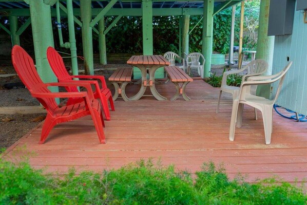 Ferienhaus, 5 Schlafzimmer | Speisen im Freien