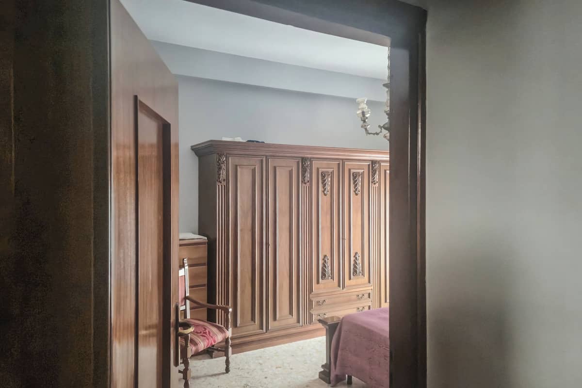 Appartamento, balcone, vista città