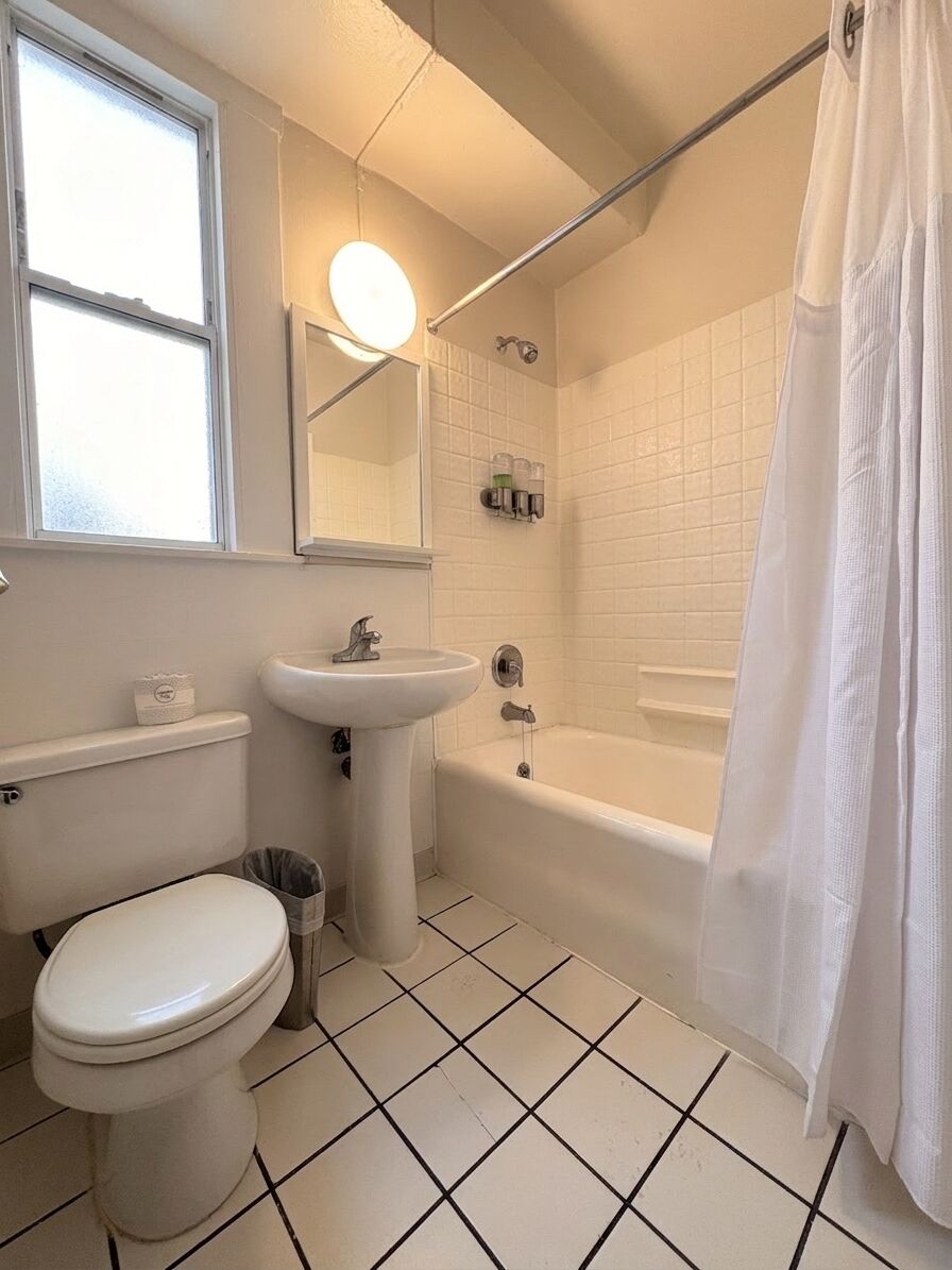 Towels, soap, toilet paper