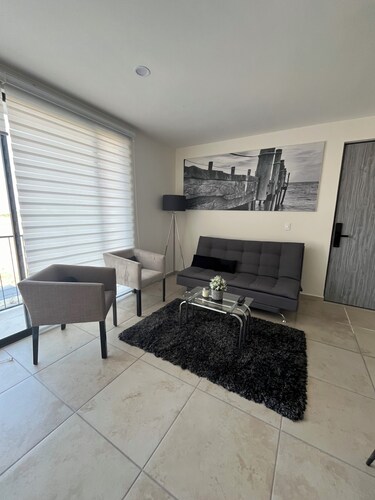 Apartment in Zapopan, Jalisco, with a view of the mountains and a pool