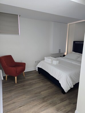 Iron/ironing board, WiFi, bed sheets - Brand New Basement Suite in Milton, with Office. (Milton)