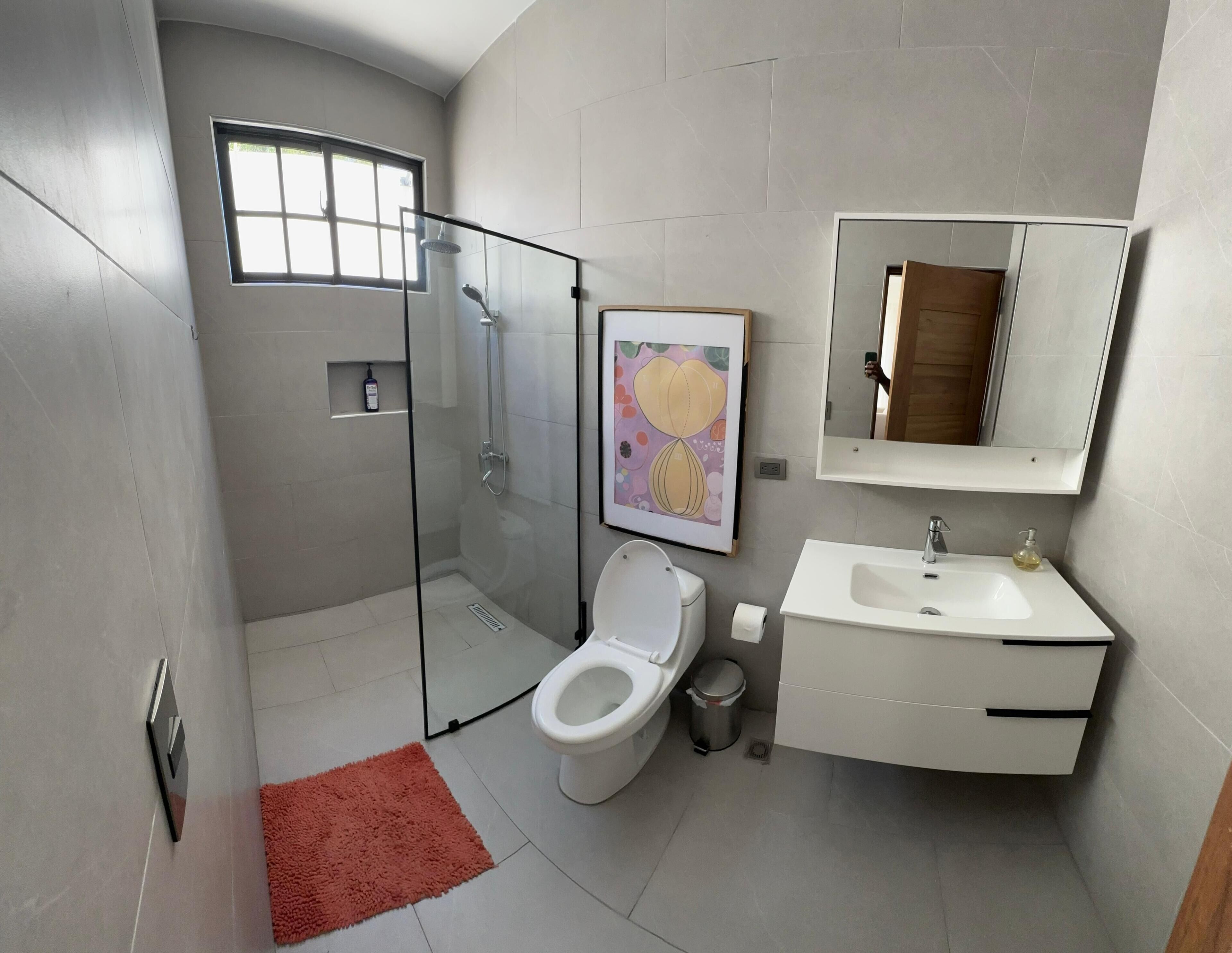 Towels, soap, toilet paper