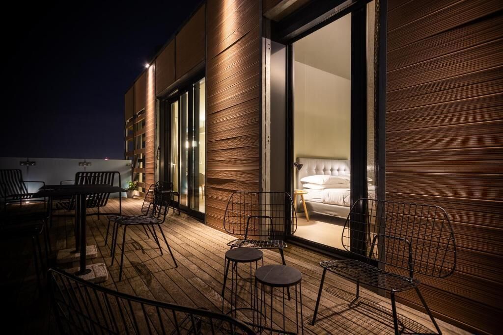 Apartamento Deluxe, 2 habitaciones (Attico Deluxe) | Restaurante al aire libre